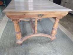 Table extensible en chêne ancienne