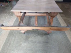 Table extensible en chêne ancienne