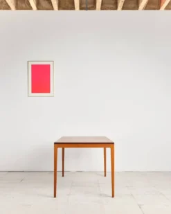 Table extensible en teck par Hartmut Lohmeyer pour Wilkhahn