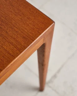 Table extensible en teck par Hartmut Lohmeyer pour Wilkhahn
