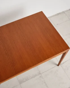 Table extensible en teck par Hartmut Lohmeyer pour Wilkhahn