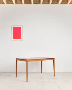 Table extensible en teck par Hartmut Lohmeyer pour Wilkhahn