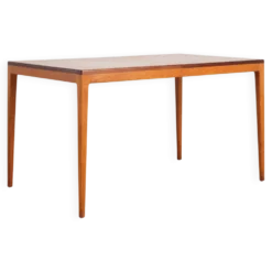 Table extensible en teck par Hartmut Lohmeyer pour Wilkhahn