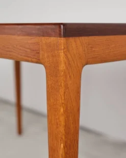 Table extensible en teck par Hartmut Lohmeyer pour Wilkhahn