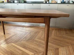 Table extensible en teck par Ib Kofod-Larsen