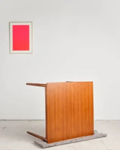 Table extensible en teck par Poul Hundevad, Danemark