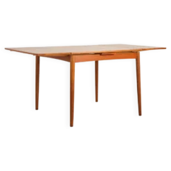 Table extensible en teck par Poul Hundevad, Danemark