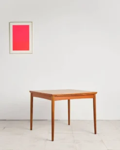 Table extensible en teck par Poul Hundevad, Danemark