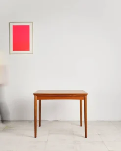 Table extensible en teck par Poul Hundevad, Danemark
