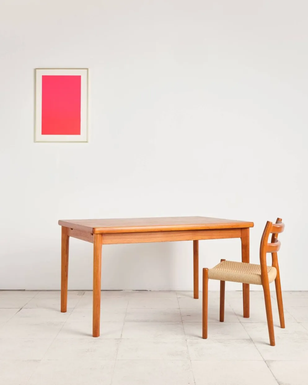 Table extensible par Henning Kjærnulf pour Vejle Stole, années 1960