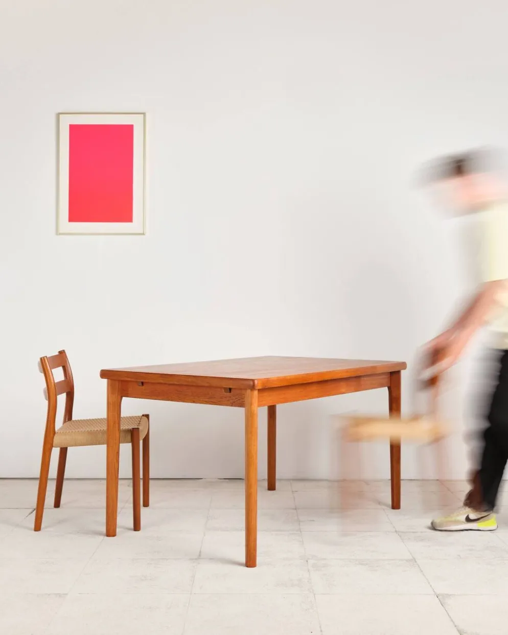 Table extensible par Henning Kjærnulf pour Vejle Stole, années 1960