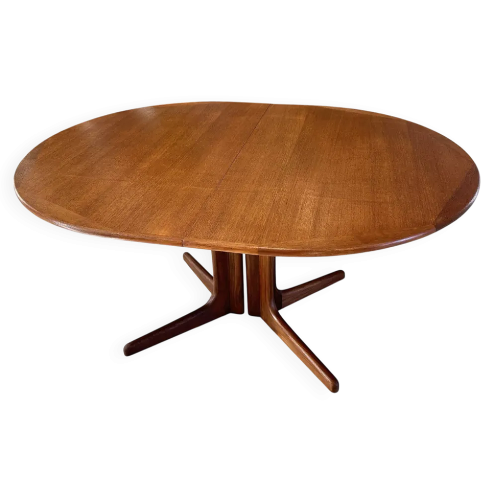 Table extensible Teck par Niels Otto Moller Danemark 1960