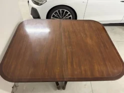 Table extensible vintage en bois