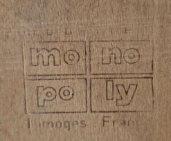 Table extensible vintage Monopoly, années 1970
