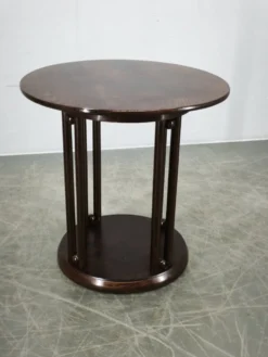 Table Fledermaus Sécession de Vienne attribuée à Kohn ou Thonet, vers 1900