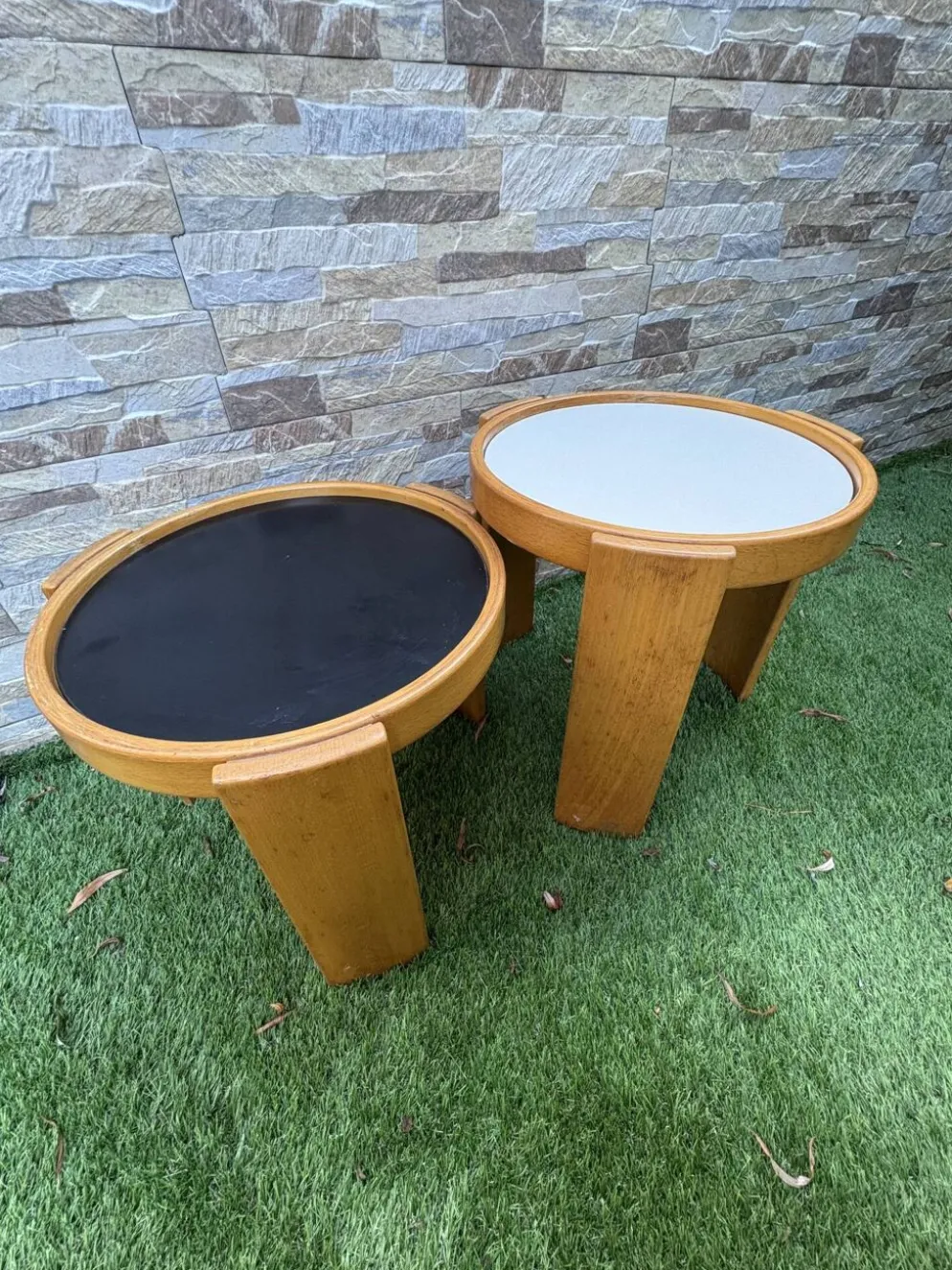 Table gigogne Cassina deux pièces