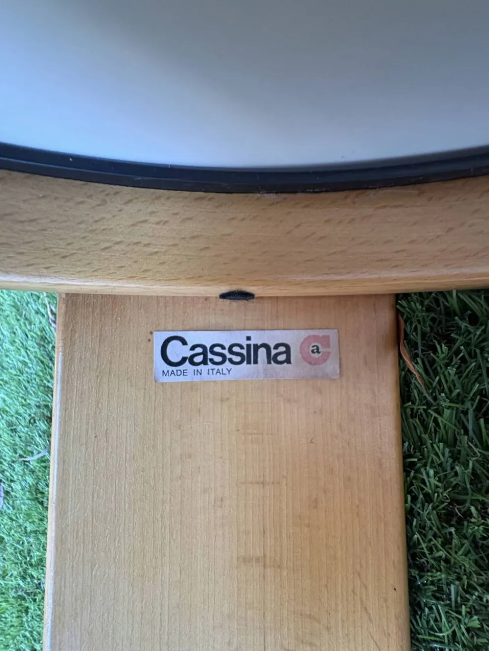 Table gigogne Cassina deux pièces