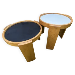Table gigogne Cassina deux pièces