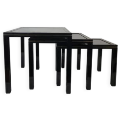 Table gigogne par Pierre Vandel 1970