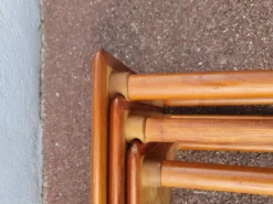Table gigogne teck vintage
