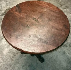 Table guéridon de bistrot authentique