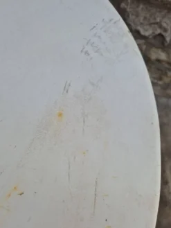 Table guéridon de jardin bistrot en fer forgé 19éme