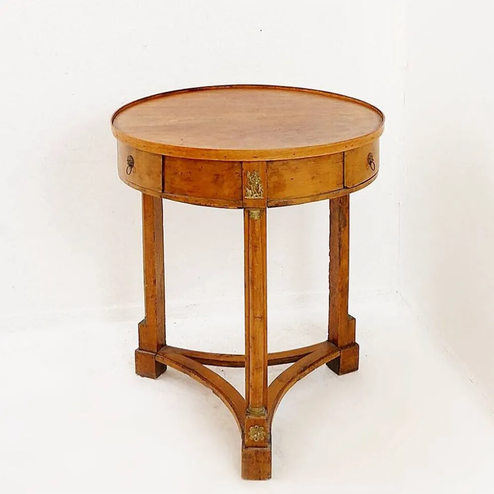 Table guéridon style Empire du XIXe siècle