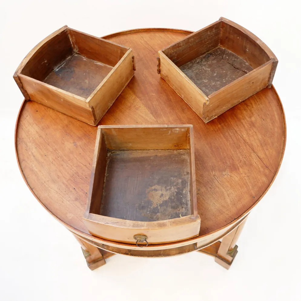 Table guéridon style Empire du XIXe siècle