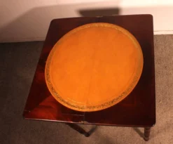 Table à jeux du 19° siècle en acajou