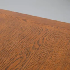 Table à manger Art Déco néerlandaise extensible des années 1920