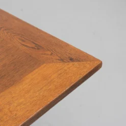 Table à manger Art Déco néerlandaise extensible des années 1920