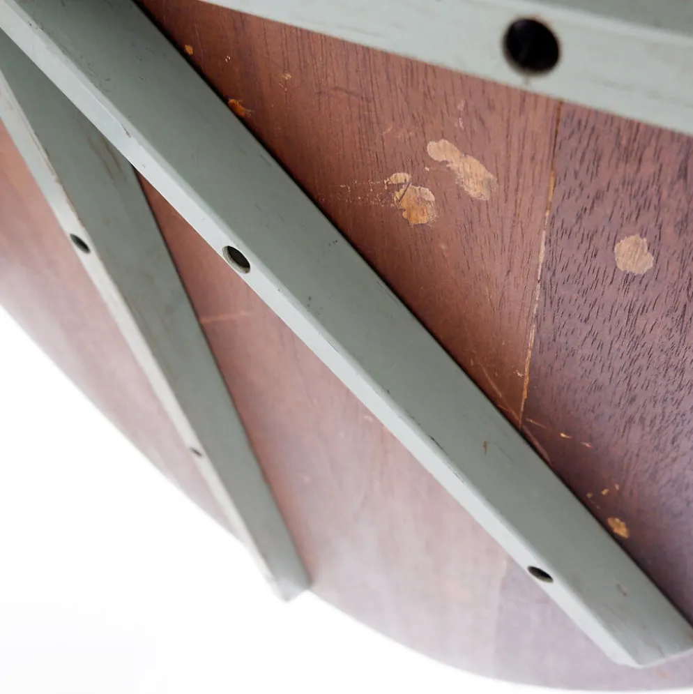 Table à manger à base étoile à 6 branches par Arne Jacobsen pour Fritz Hansen, années 1970