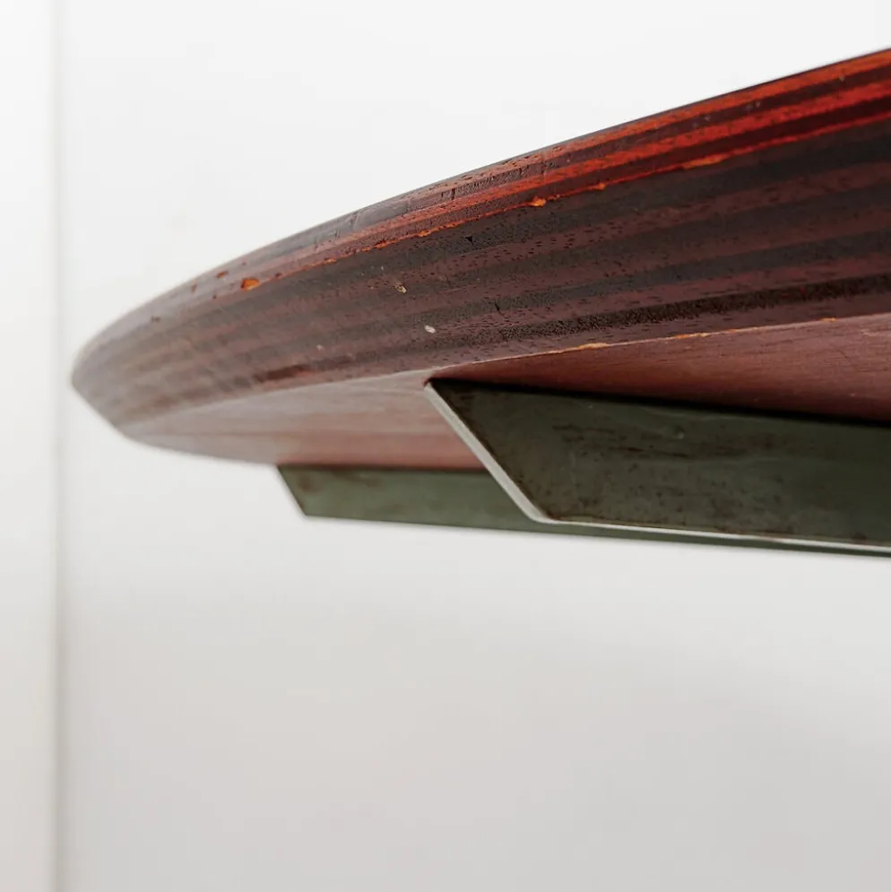 Table à manger à base étoile à 6 branches par Arne Jacobsen pour Fritz Hansen, années 1970