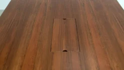 Table à manger carrée extensible par Silvio Coppola pour Bernini