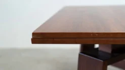 Table à manger carrée extensible par Silvio Coppola pour Bernini