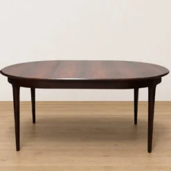 Table à manger danoise en palissandre de Rio
