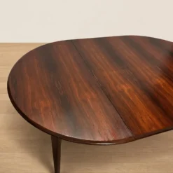 Table à manger danoise en palissandre de Rio
