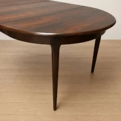 Table à manger danoise en palissandre de Rio