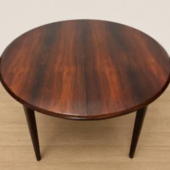 Table à manger danoise en palissandre de Rio