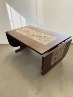 Table à manger danoise extensible de Poul Poulsen pour Ganso Møbler