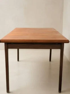 Table à manger danoise vintage en teck