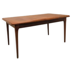 Table à manger danoise vintage en teck