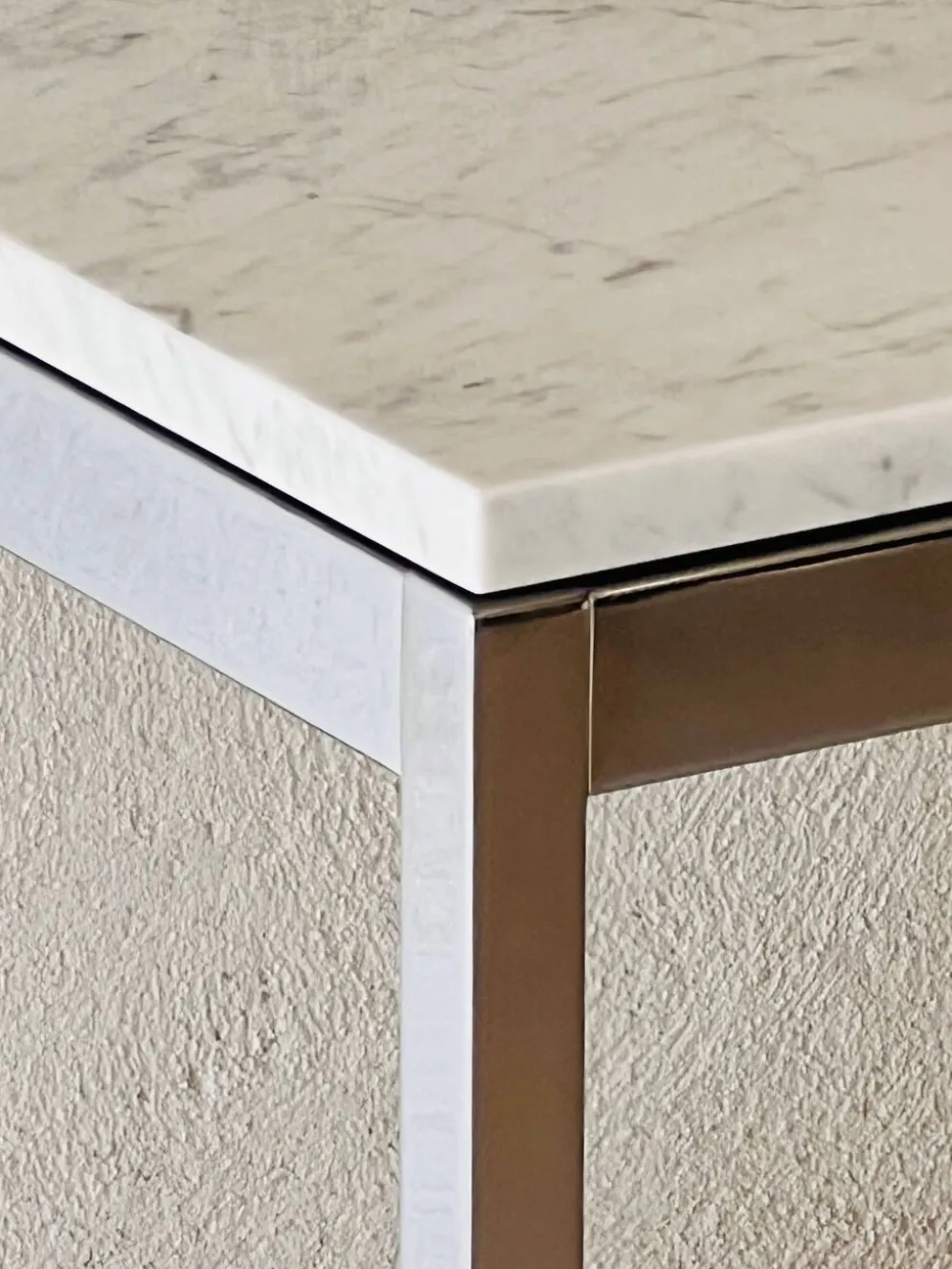 Table à manger dans le style de Knoll, Italie années 90