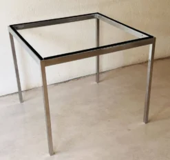 Table à manger dans le style de Knoll, Italie années 90