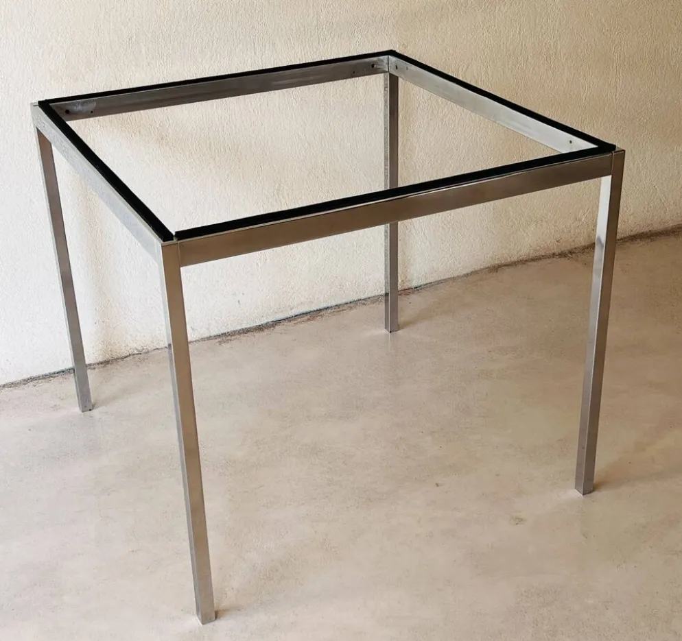 Table à manger dans le style de Knoll, Italie années 90