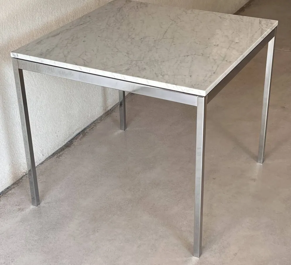 Table à manger dans le style de Knoll, Italie années 90