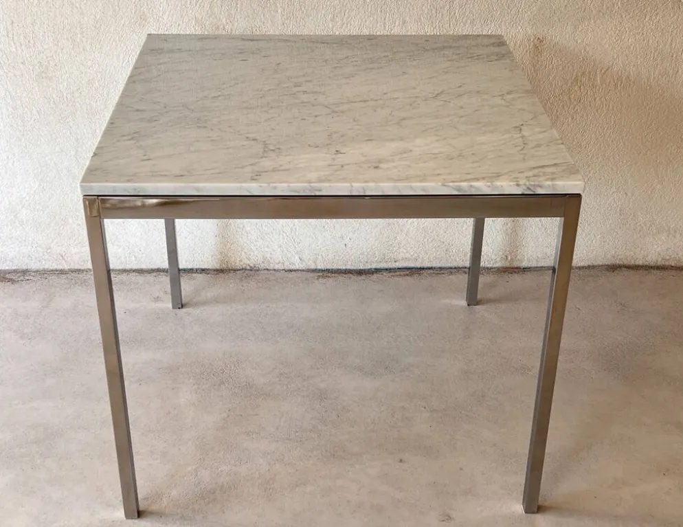 Table à manger dans le style de Knoll, Italie années 90