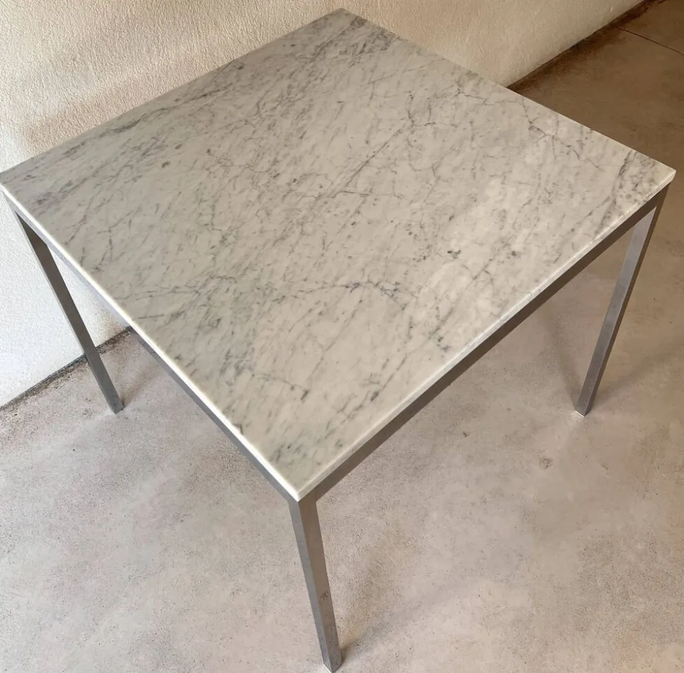 Table à manger dans le style de Knoll, Italie années 90