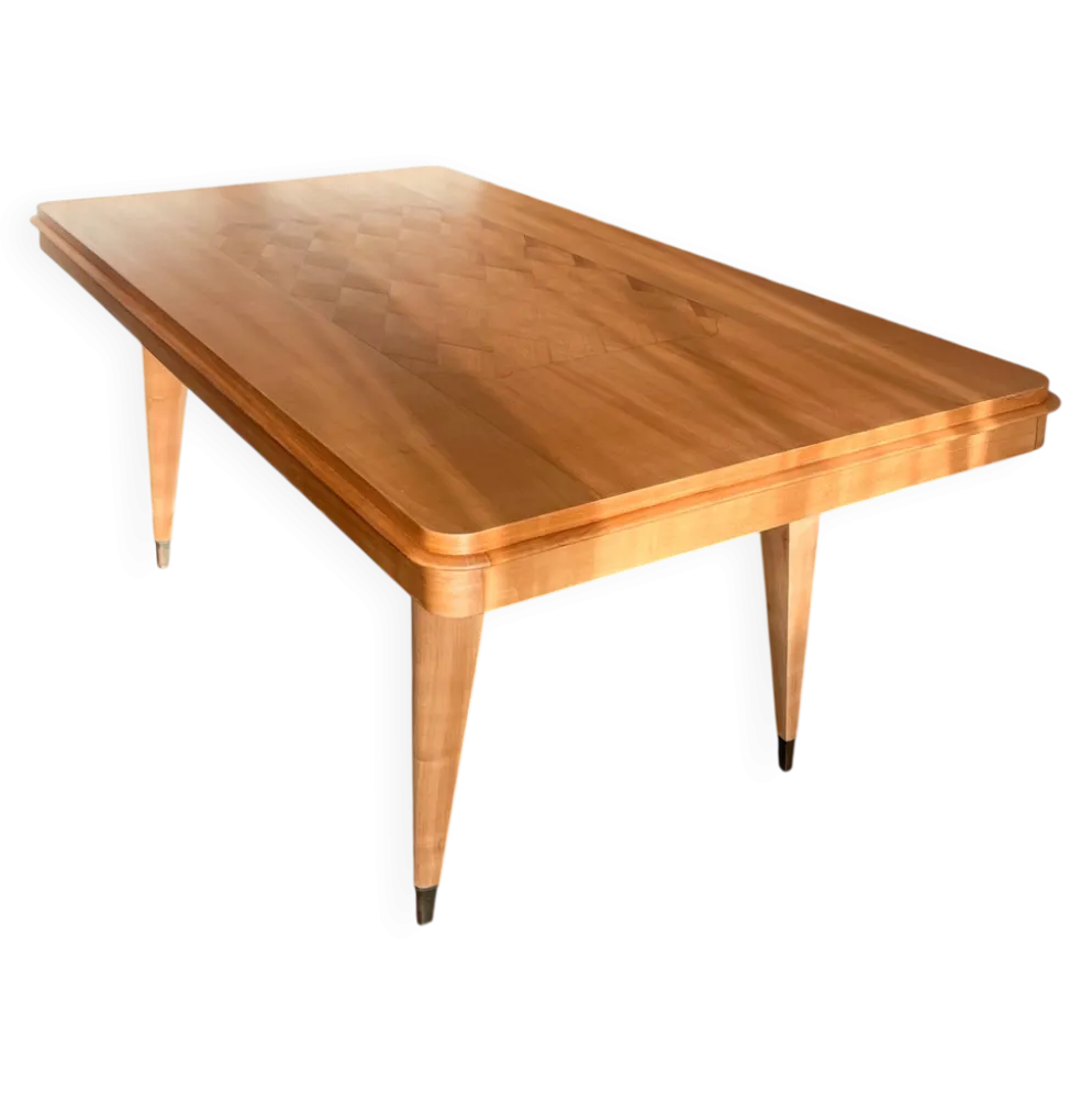 Table à manger des années 40/50 et ses rallonges