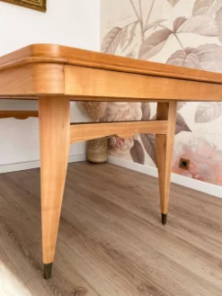 Table à manger des années 40/50 et ses rallonges